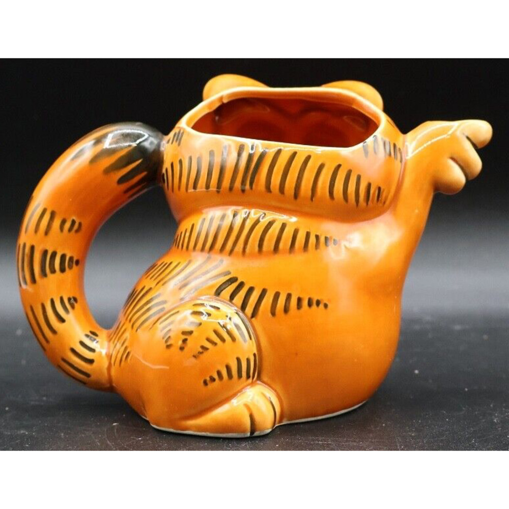 Vintage 1981 Enesco Garfield I Love Moo Juice Ceramic Creamer - Picture 3 of 9